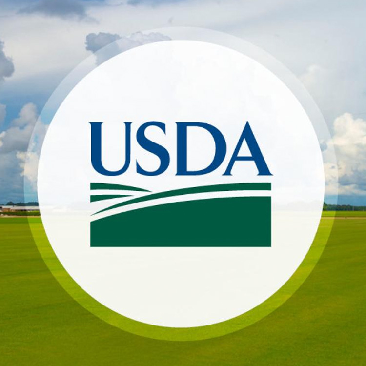 Graphic image with USDA logo.